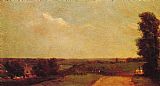 John Constable Famous Paintings - View Towards Dedham